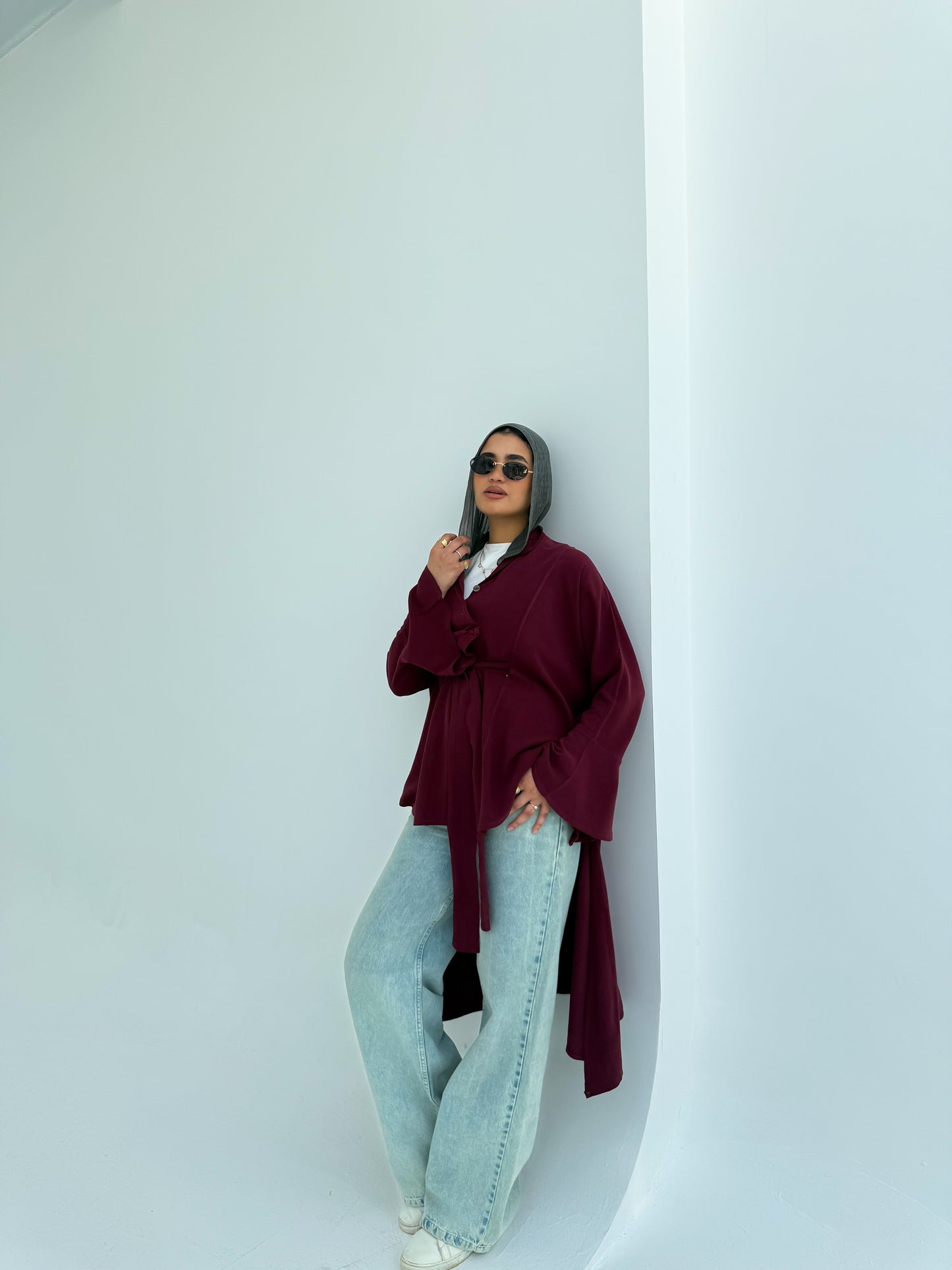 Liora Blouse Burgundy