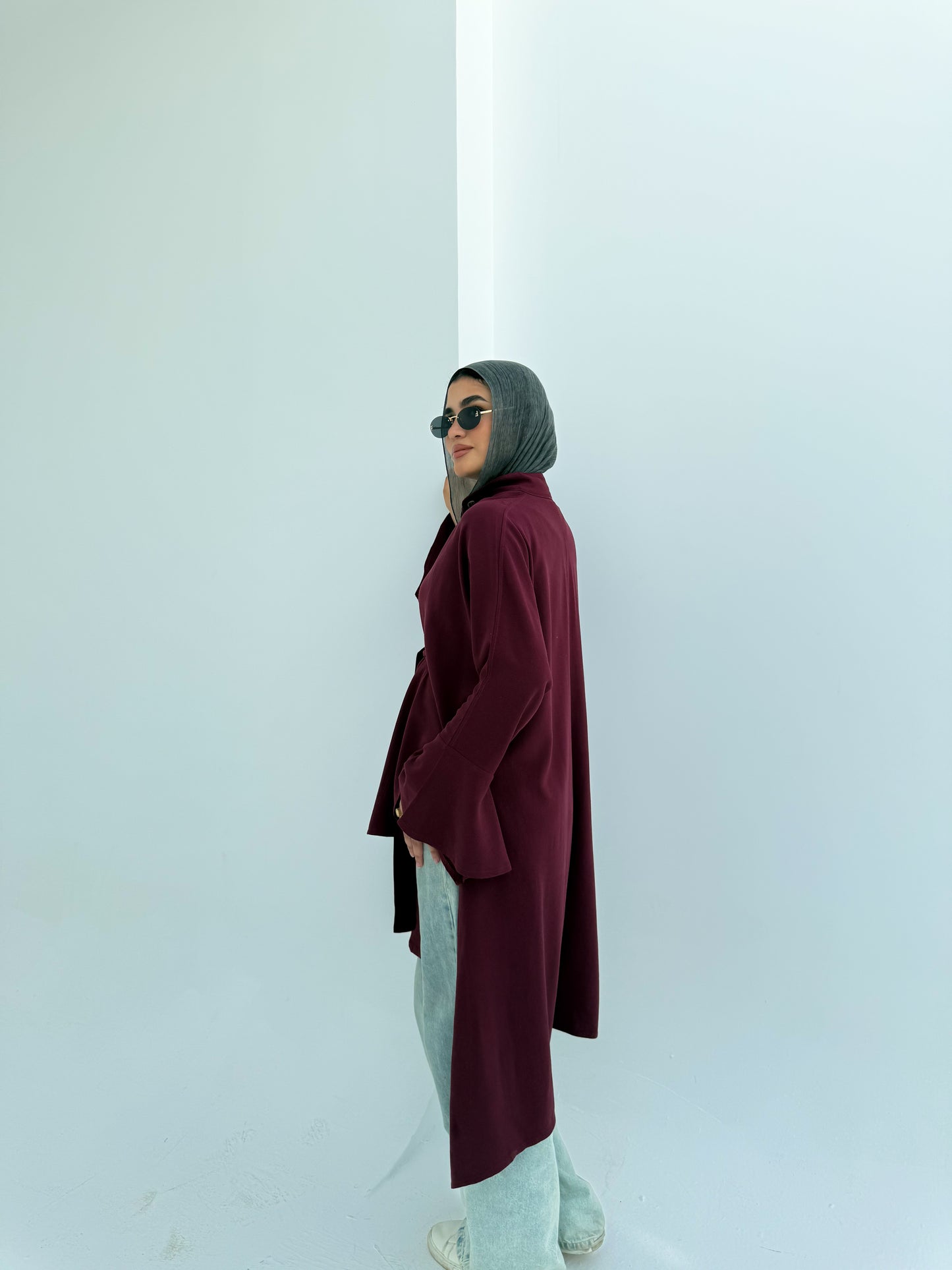 Liora Blouse Burgundy