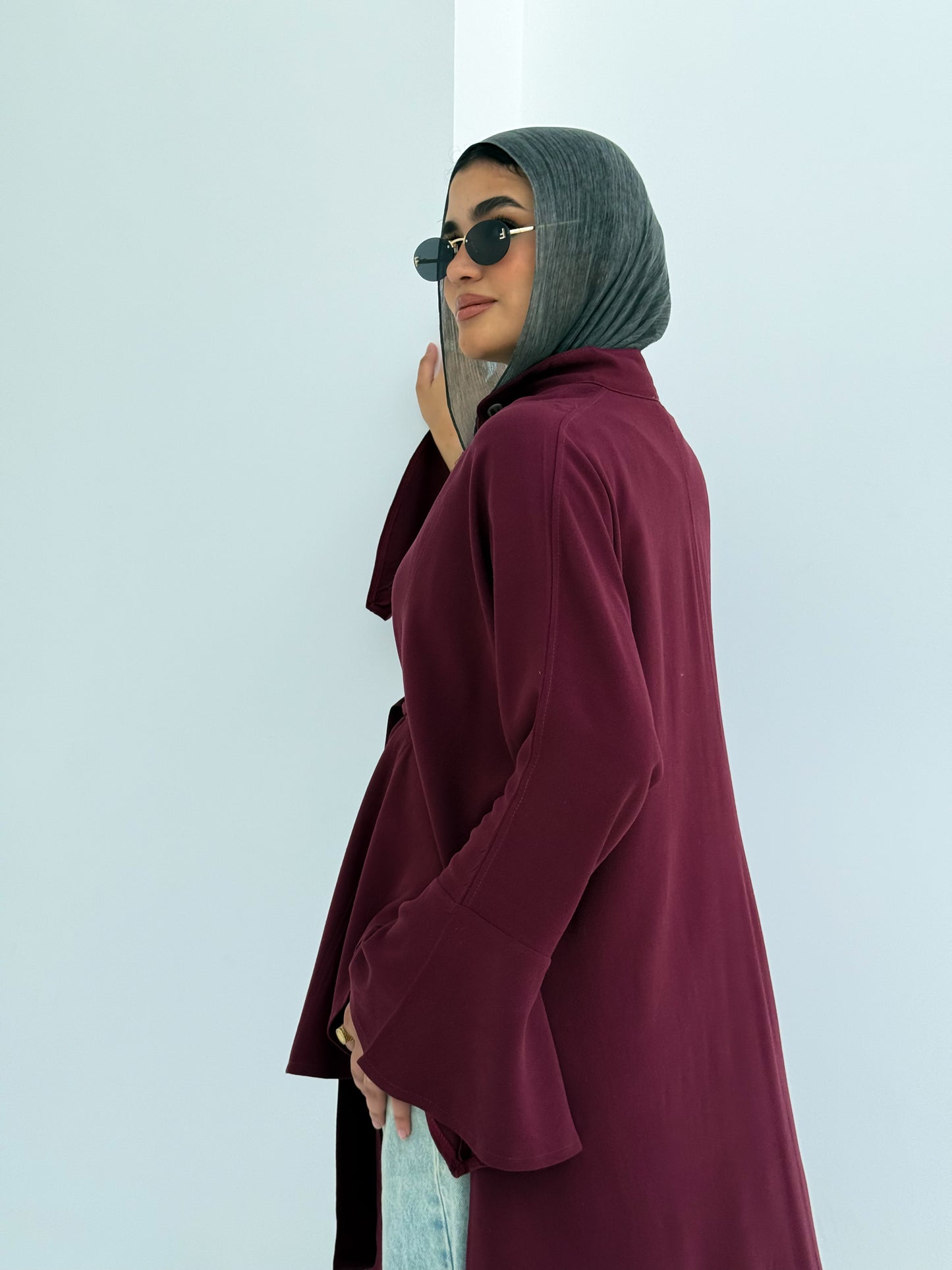 Liora Blouse Burgundy